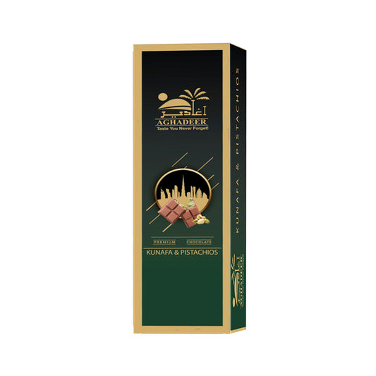 Kunafa Pistachio Chocolate 40g – A Viral Kunafa Sensation with Dubai Chocolate - My Chocolate