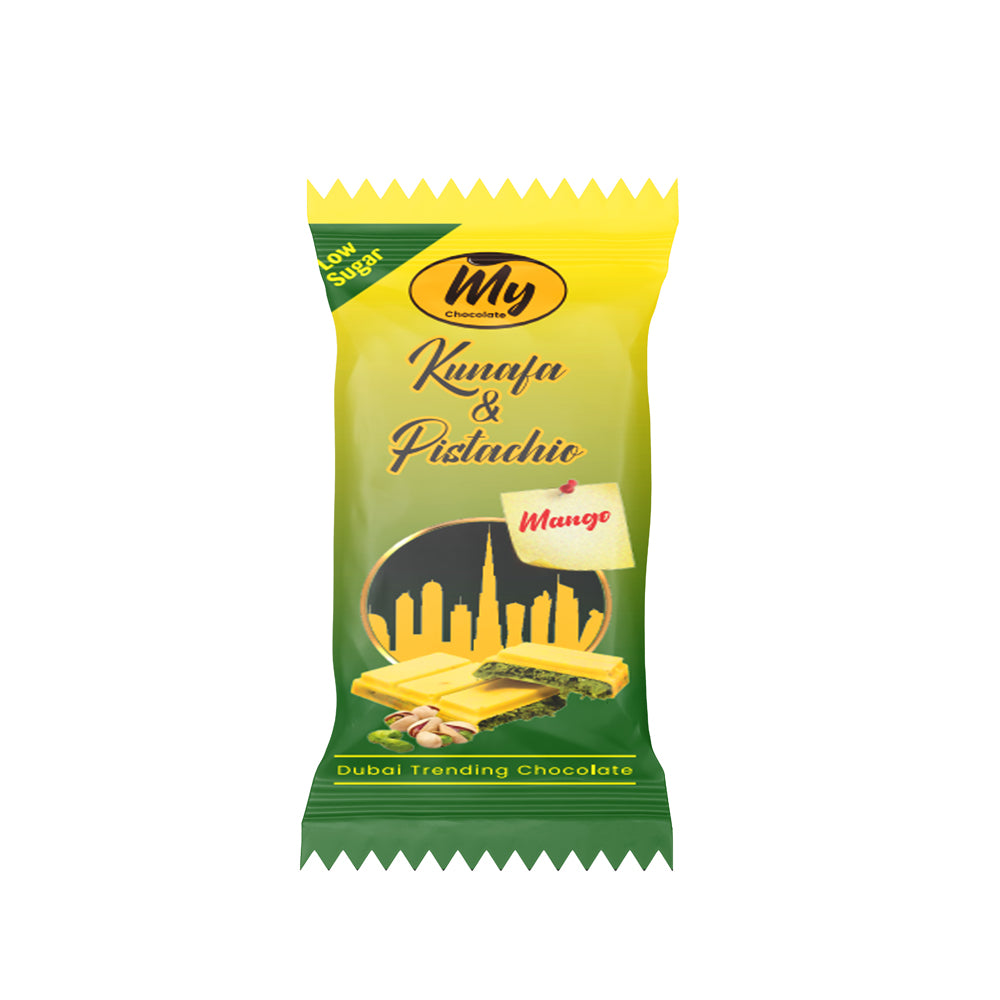 Kunafa Mango Chocolate 35g Pack 0f 24 Viral Dubai Chocolate - My Chocolate