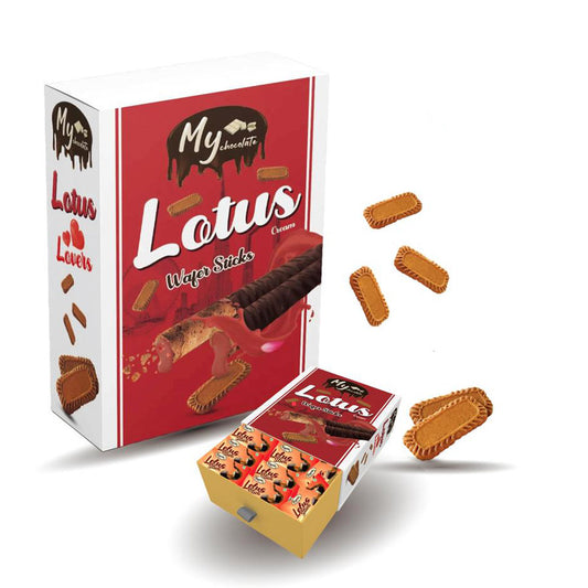 Premium Lotus Wafer Roll Stick 200g – Chocolate Filled Delight