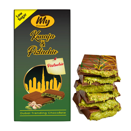 Kunafa Pistachio 200g – Traditional Arabic Sweet - My Chocolate